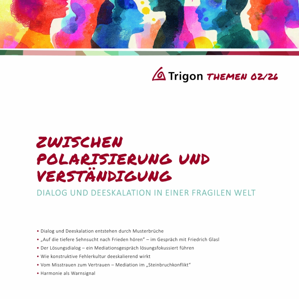Zwischen Polarisierung und Verständigung – Dialog und Deeskalation in einer fragilen Welt